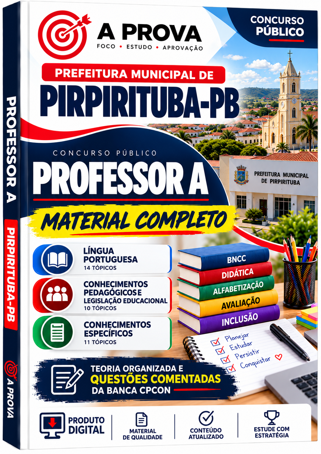 Capa do material Professor A — Pirpirituba-PB — A PROVA