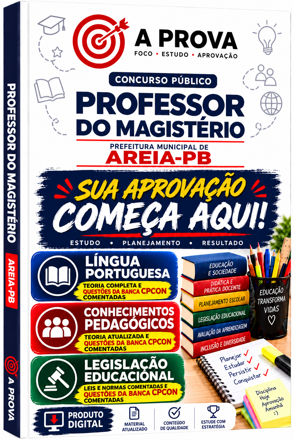 Professor do Magistério — Areia-PB — A PROVA