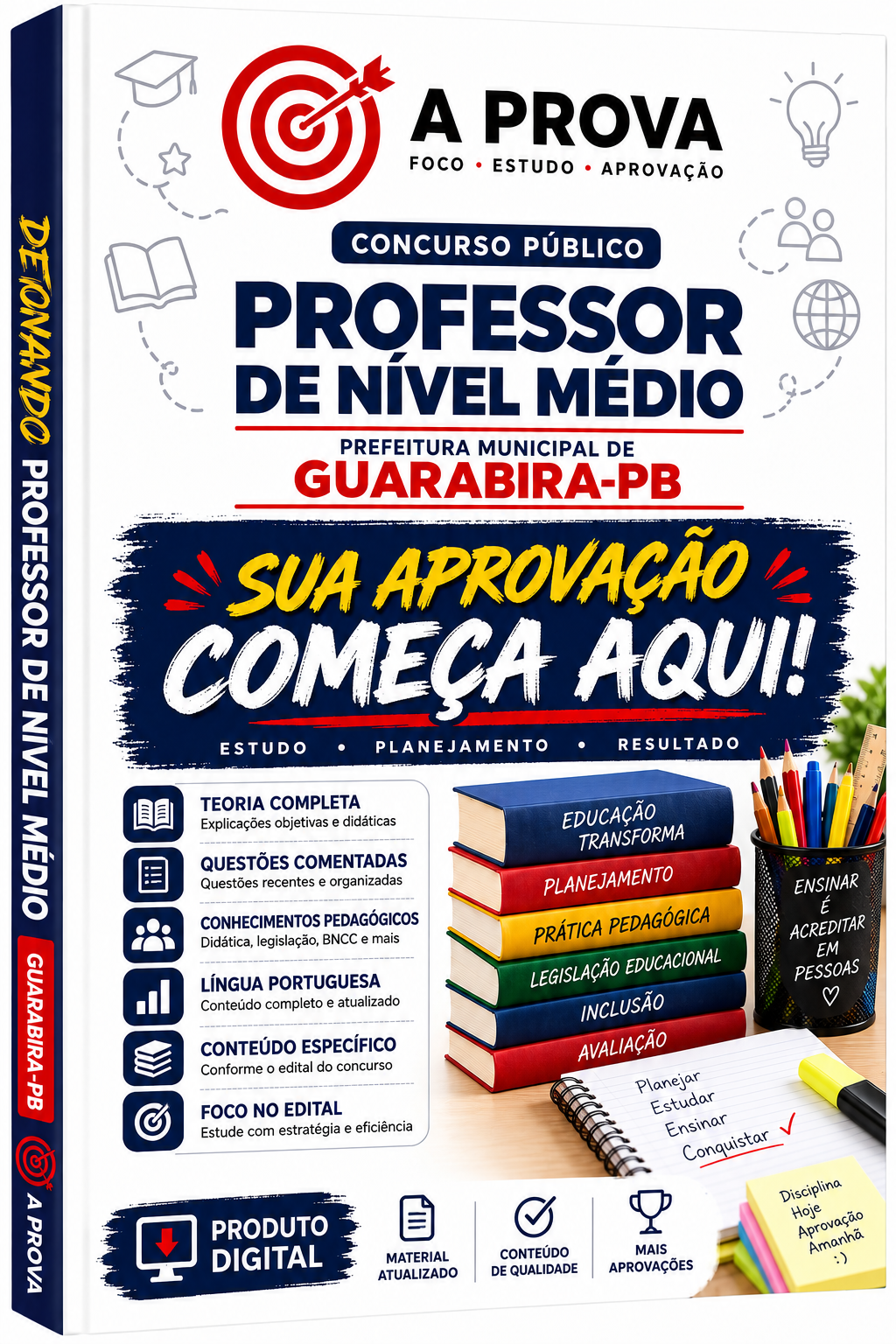 Professor de Nível Médio — Guarabira-PB — A PROVA