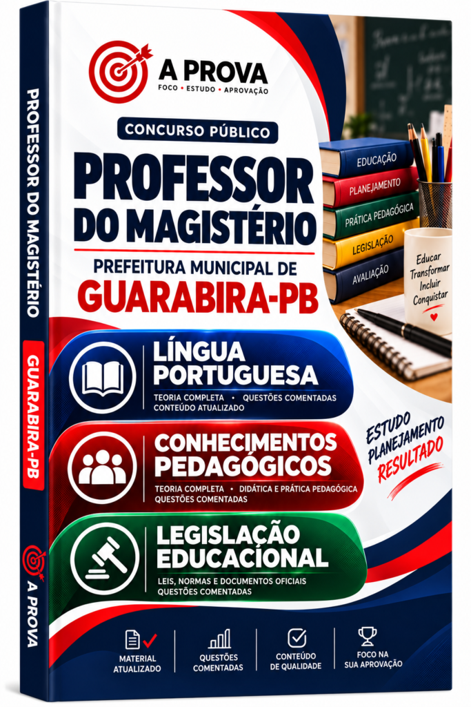 Professor do Magistério — Guarabira-PB — A PROVA